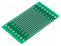 Prototype board; green; UL94V-0; Series: EH 45 FLAT; Mat: FR 4-21