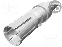 Contact; female; Han D-Sub; soldering; 20A; Type: turned contacts