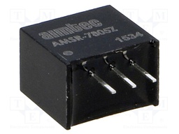 Converter: DC/DC; 2.5W; Uin: 6.5÷34V; Uout: 5VDC; Iout: 500mA; SIP3