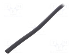 O-ring rope; NBR; black; Shore hardness: 70; L: 5m; Ø: 4mm