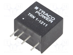 Converter: DC/DC; 1W; Uin: 9÷18V; 5VDC; Iout: 200mA; SIP; 2.1g; 100kHz