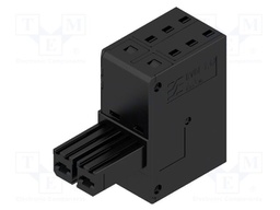 Connector: pluggable terminal block; -50÷120°C; straight; female