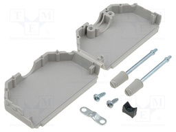 Enclosure: for D-Sub connectors; D-Sub 50pin,D-Sub HD 78pin