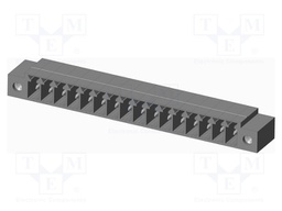Connector: pluggable terminal block; socket; male; on PCBs