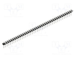 Connector: pin strips; pin header; male; PIN: 41; 2mm; THT; 1x41