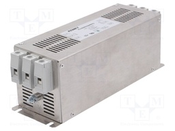 Filter: anti-interference; three-phase; 530VAC; 55A; Ir: 4.7mA