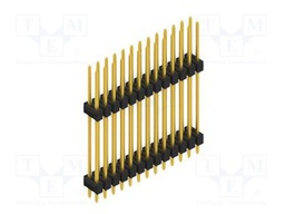 Connector: pin strips; pin header; male; PIN: 26; 2.54mm; THT; 2x13
