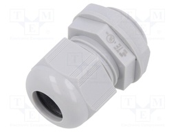 Cable gland; PG21; IP68; Mat: polyamide; light grey; Entrelec