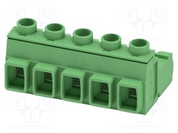PCB connector, nominal cross section: 2.5 mm?, color: green,