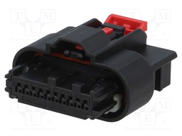 Connector: automotive; Mini50; plug; female; PIN: 10; for cable