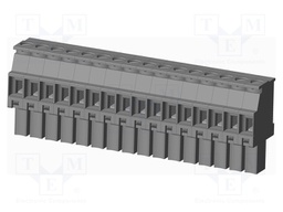 Connector: pluggable terminal block; plug; female; angled 90°