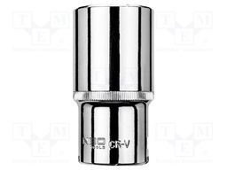 Socket; 6-angles,socket spanner; HEX 36mm; 1/2"; long