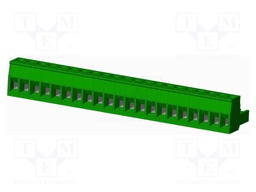 Connector: pluggable terminal block; plug; female; straight; 12A