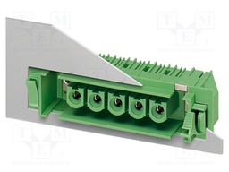 Feed-through header, nominal cross section: 16 mm?, color: g