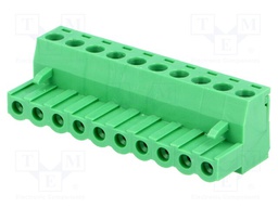 Pluggable terminal block; Contacts ph: 5.08mm; ways: 10; straight