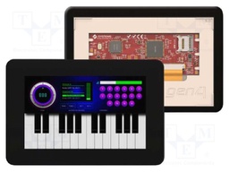 Display: TFT; 5"; 800x480; 32kBRAM,192kBFLASH; 705cd/m2; FFC/FPC