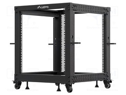 12U; Enclosure: rack cabinet; Standard: 19"; Colour: black; Y: 711mm