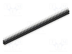 Connector: pin strips; pin header; male; PIN: 90; 2mm; THT; 2x45
