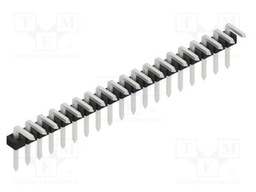 Connector: pin strips; pin header; male; PIN: 19; 2mm; THT; 1x19