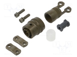 Connector: circular; plug; PT/451