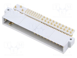 Socket; PCB to PCB; male; PIN: 47(23+24); THT; angled 90°; 40/28/3A