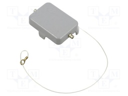 Protection cover; C-TYPE; size 44.27; Locking: for latch; IP66