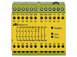 Module: safety relay; Series: PNOZ X10; OUT: 10; Mounting: DIN