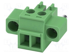 PCB connector, nominal cross section: 1.5 mm?, color: green,