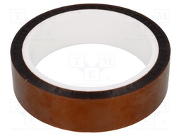 Tape: high temperature resistant; -73÷260°C; W: 25mm; L: 33m; 40%