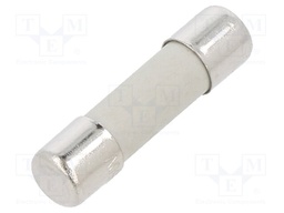 Fuse: fuse; quick blow; 12A; 250VAC; cylindrical,glass; 5x20mm