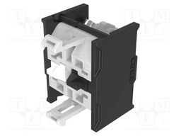 Contact block; 22mm; OptoHiT; front fixing; screw terminals; 10A