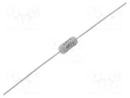 Resistor: wire-wound; THT; 4.7Ω; 3W; ±5%