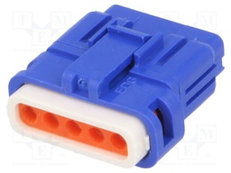 Connector: wire-wire/PCB; 560; plug; female; IP67; Locking: latch