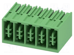PCB headers, nominal cross section: 16 mm2, color: green, no