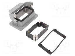 Enclosure: for HDC connectors; Han® B,Rear Fit; size 10B; IP65