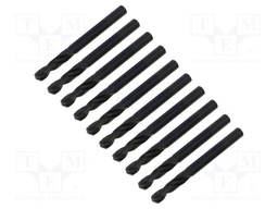 Drill bit; for metal; L: 62mm; high speed steel; short; Ø: 5.2mm