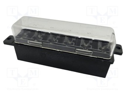 Leads: connectors; Fuse acces: fuse holder; 118x29mm