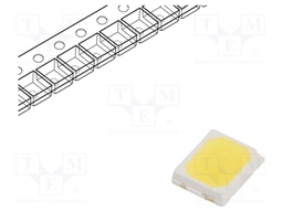 LED; SMD; 2835; white; 24÷26lm; 4750-5000(typ)-5300K; 120°; 60mA