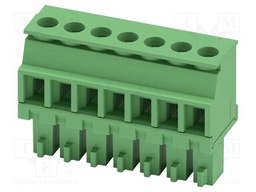 PCB connector, nominal cross section: 1.5 mm?, color: green,