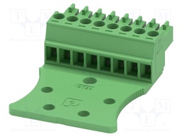 PCB connector, nominal cross section: 1.5 mm?, color: green,