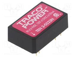 Converter: DC/DC; 3W; Uin: 4.5÷9V; Uout: 15VDC; Uout2: -15VDC; DIP24