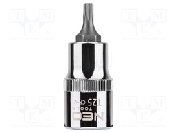 Socket; socket spanner,Torx®; TX25; 1/2"; 55mm