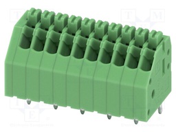 PCB terminal block, nominal current: 2 A, rated voltage (III