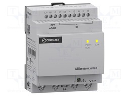 Programmable relay; IN: 8; Analog in: 0; OUT: 4; Millenium; IP20