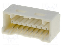 Socket; wire-board; male; CLIK-Mate; 1.5mm; PIN: 8; THT; PCB snap; 2A