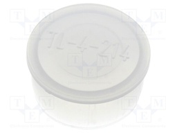 Ø: 21.4mm; plugs; Mat: PE-LD; L: 9.8mm; BN 1095; TL-4-214