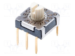 Encoding switch; DEC/BCD; Pos: 16; THT; Rcont max: 100mΩ; Mat: LCP