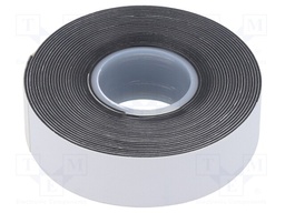 Tape: self-amalgamating; black; 19mm; L: 3.5m; Thk: 0.75mm; 550%