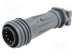 Connector: circular; plug; male; PIN: 10; EXPlora; Contacts: brass