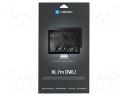 GDPR privacy filter; natural (transparent); 17.3"; 383x215mm